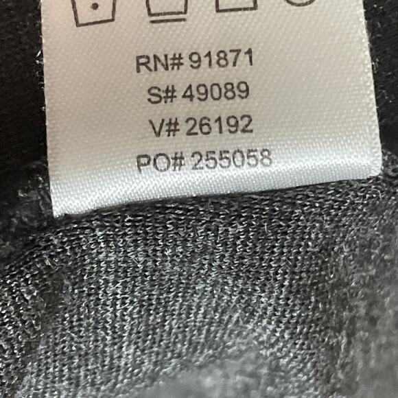 Sahalie Ponte Long Sleeve Dress Pocket Colorblock Gray Black Size Medium - Picture 6 of 10